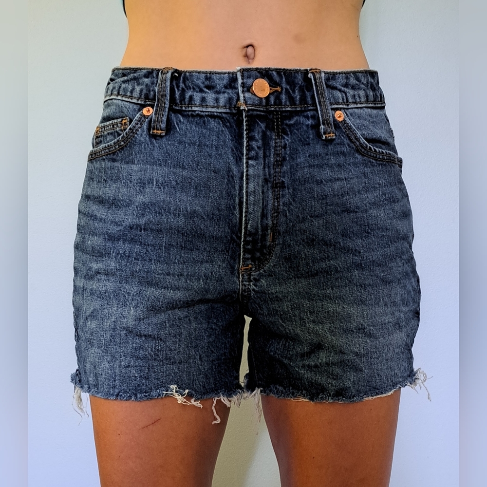 Universal Thread dark wash jean shorts